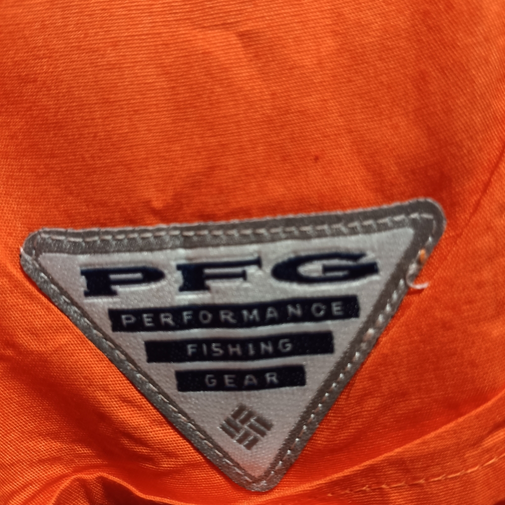 Columbia Men's Gators Orange Casual Button Down Shirt Cotton Large - Picture 9 of 9